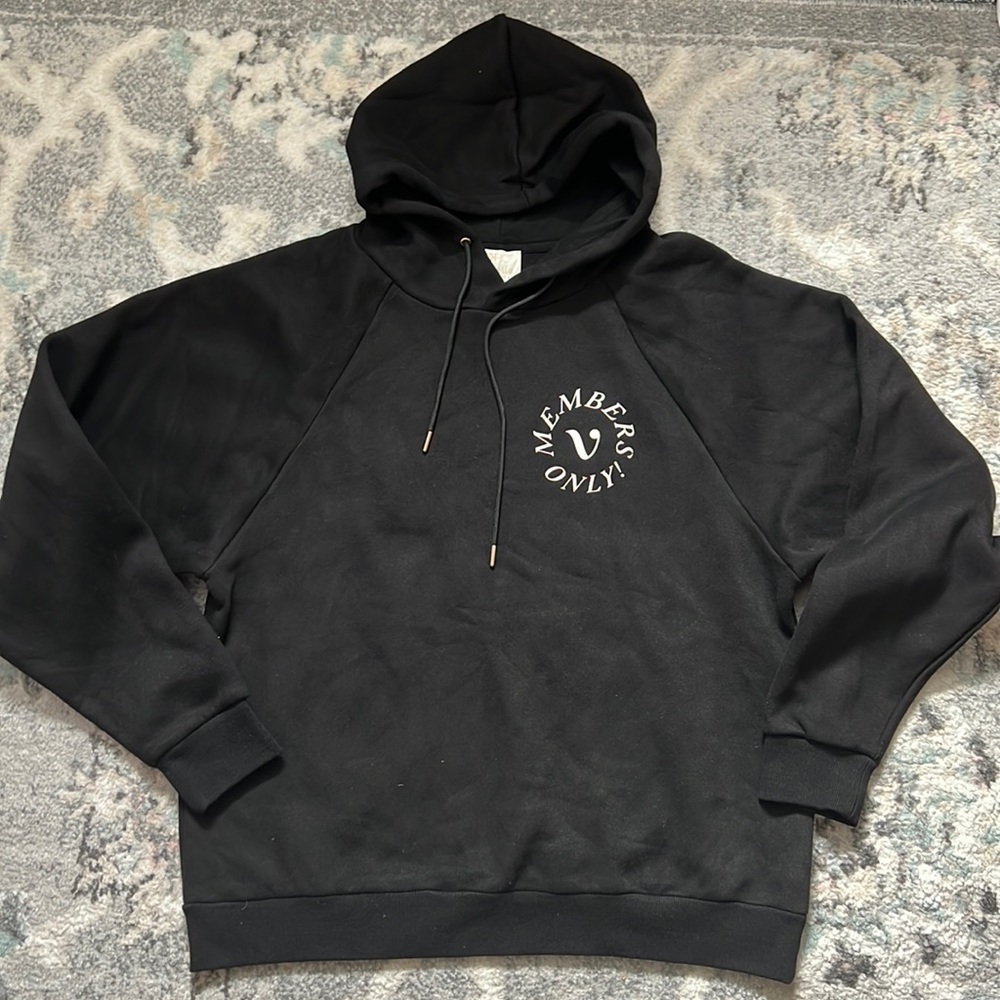 Beach Riot x Vivrelle Members Only Black Hoodie